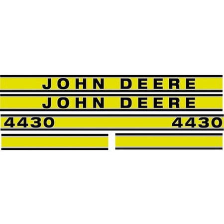 Aftermarket AMJD419 Decal Set, Hood AMJD419-ABL